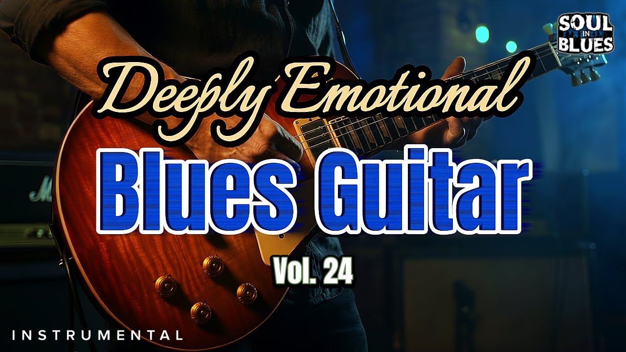 Deeply Emotional Blues Guitar 24 | Smoke Rings Rising Into the Lonesome Night