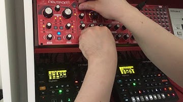 Techno Sessions part 1. Digitakt. Digitone. Behringer Neutron.