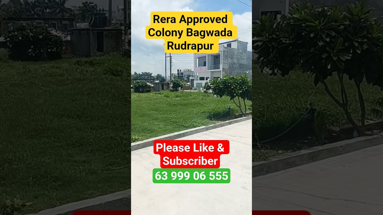 Rera Approved Colony Bagwada Rudrapur Uttarakhand | Best rera Approved Colony Bagwada Rudrapur |