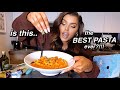 COOK WITH ME!! Gigi Hadid’s *viral* pasta recipe!! | Rach Leary