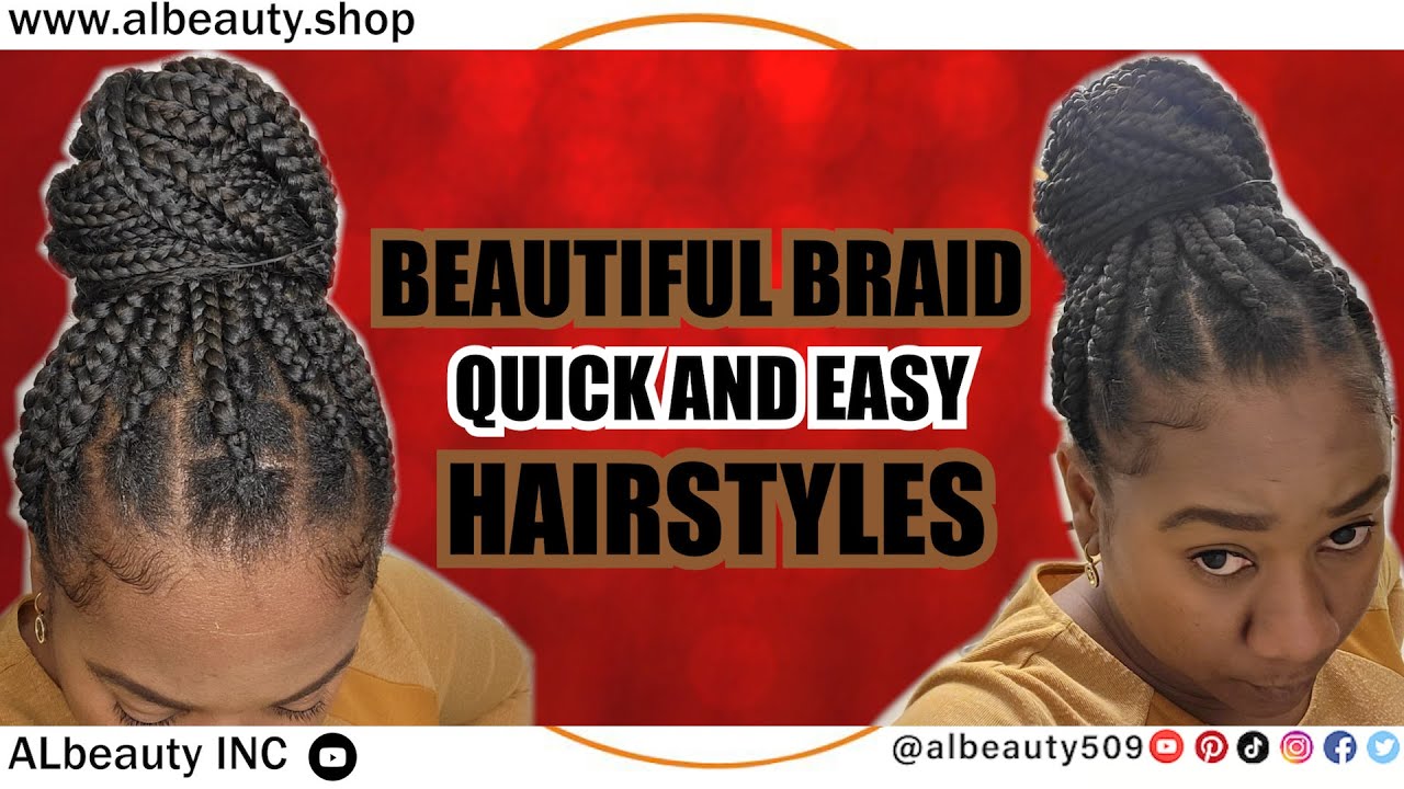 Beautiful Braid Quick And Easy Hairstyles Youtube