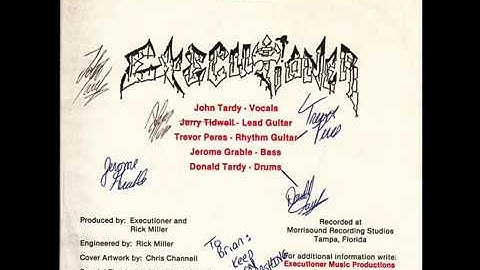 Xecutioner - Metal Up Your Ass - Demo 1985