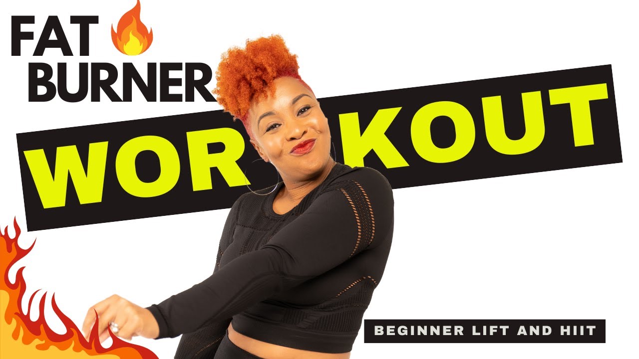 20 Minute Full Body Fat Burner Workout for Weight Loss: Lift and HIIT ...