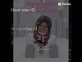 я тебя люблю😘 #roblox #моялюбовь