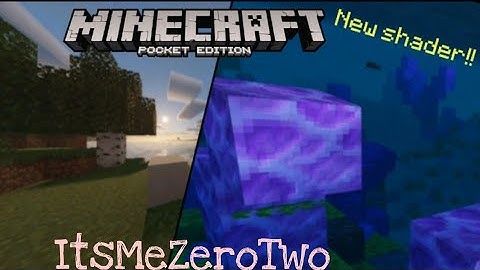 New Origin Shader, This will make you feel Space! [MCPE]