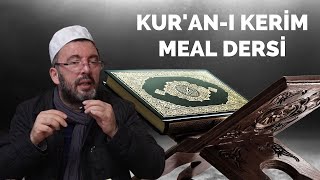 Alaaddin Mehmetalioğlu Kuran-I Kerim Meal Dersi 58 Ders