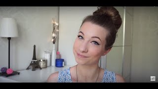 Пучок с бубликом от KateLi0n - All Things Hair(KateLi0n расскажет, как сделать быструю прическу при помощи бублика. В видео использованы продукты: CLEAR Шампу..., 2015-07-03T16:17:59.000Z)