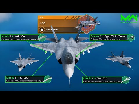 February VIP Strike Fighter! J-35 Full Review, Test and Gameplay | Modern Warships Alpha Test