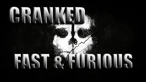 COD Ghosts: CRANKED! "Fast & Furious" (Cranked Gamemode)