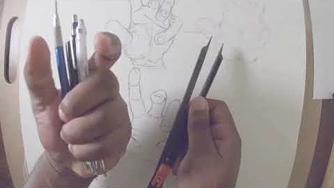 Learning to Draw better (Hand Study)