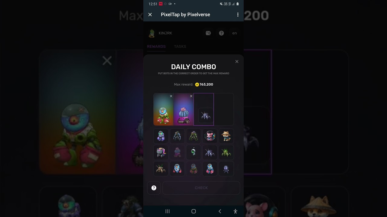 DAILY COMBO IN PIXEL TAP BY PIXELVERSE 7 Jul || 5m coin code in PixelTap 