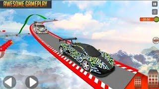 Mega stunt Racing Car Extreme GT 2019 Gameplay Smart game pro screenshot 4