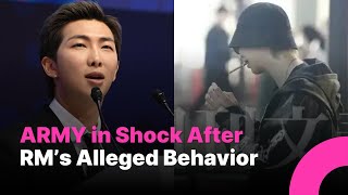 Army In Shock After Rms Alleged Behavior Sparks Heated Debate this Isnt Like Him