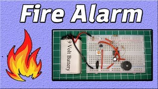 Fire Alarm Circuit Diagram | Fire Alarm | IC 555 | Electronics Projects