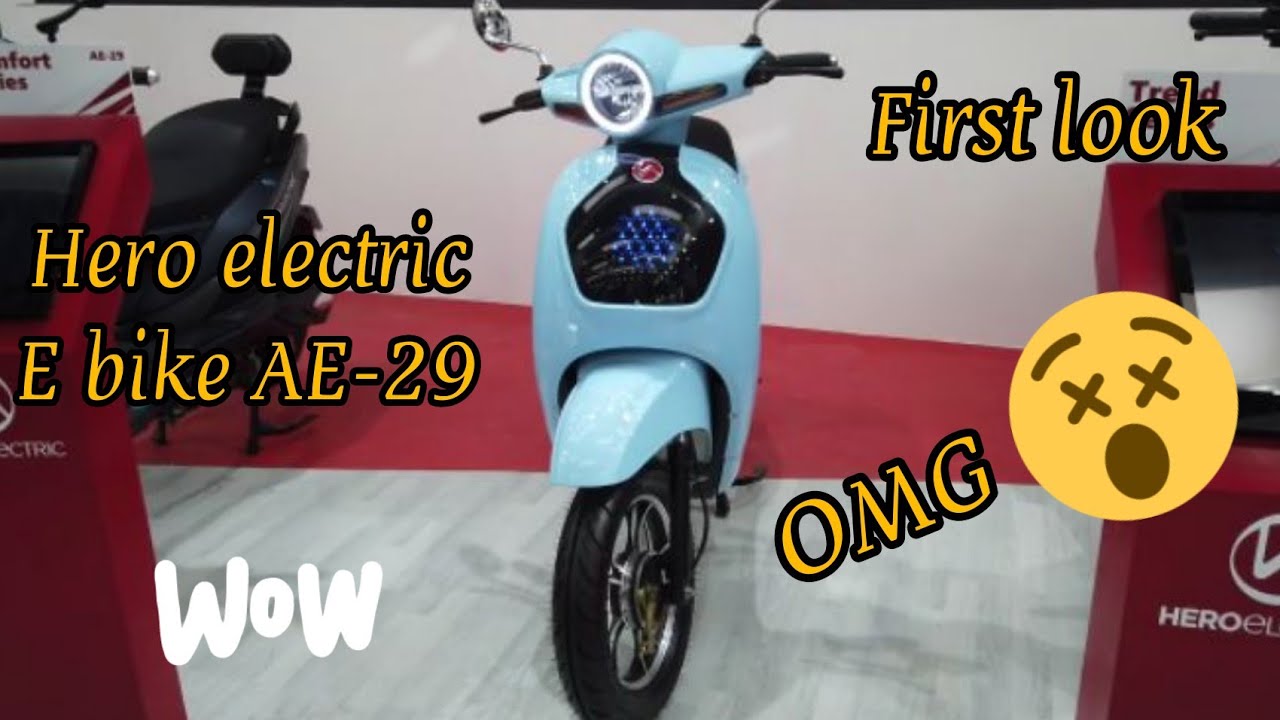 Hero electric in AE-29  first look details and  range and speed