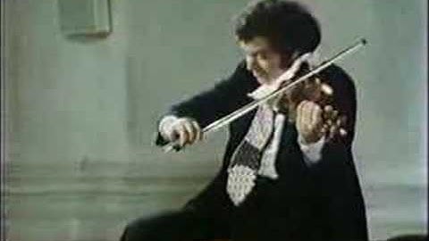 J. S. Bach: Partita in d minor, 1. (Itzhak Perlman)