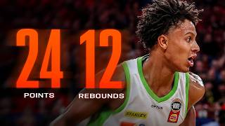 DASH DANIELS IS RISING 📈 | 24 PTS & 12 REB Draft Statement screenshot 1