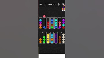 Level 771 of Ball Sort Color Puzzle
