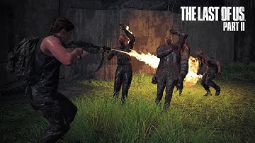 The Last of Us 2 - Aggressive Survivor Gameplay - The Coast: Abby (PS4 PRO)