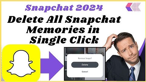 How to delete all snapchat memories all at once l How to delete all your snapchat memories at once