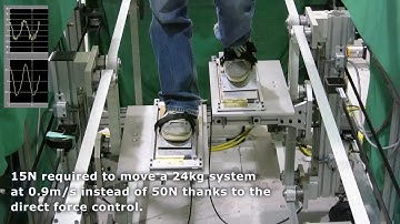 Locomotion Interface for Gait Simulation Based on Belt-Driven Parallel Mechanisms