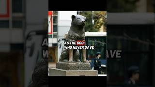The Dog Who Waited 10 Years for His Owner 😢 | Hachiko's True Story #shorts