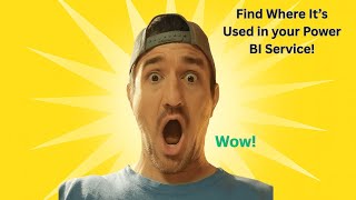Where is that used in my Power BI Service?