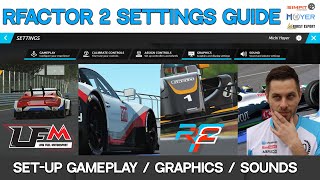 rFactor 2 Tutorial | Setting up Gameplay Graphics and Sounds