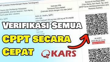 Fitur Verifikasi Semua SOAP atau CPPT | SIM Khanza Custom