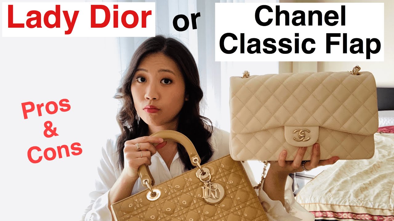 lady dior vs chanel classic