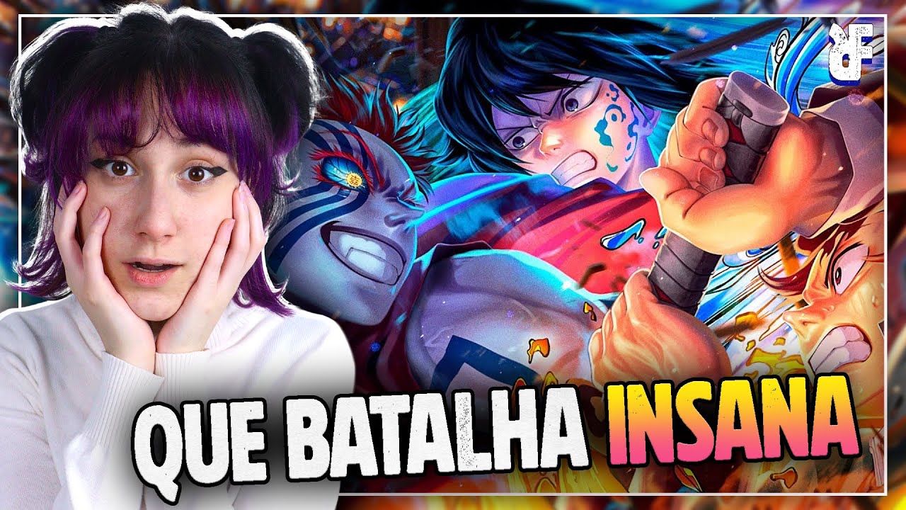 ISSO FICOU INSANO... REAGINDO a M4rkim - Castelo Infinito 2 (Akaza x Tanjiro e Tomioka) FERU REACT