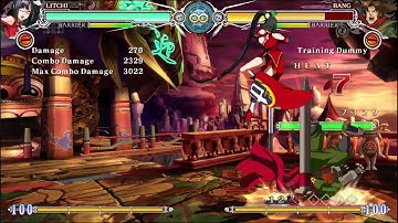 BlazBlue Central Fiction - Litchi Basic Combo