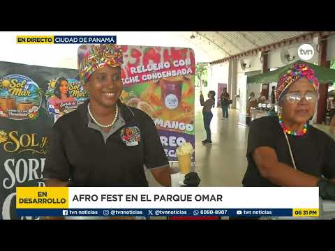 Video Gastronomía, artesanías y tradición afro llenan de color el Parque Omar
