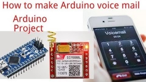 How to make your own Arduino Voice mail