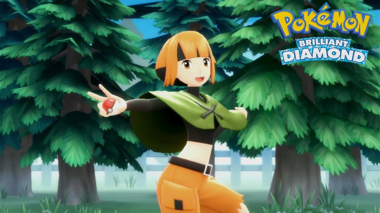 Pokémon Brilliant Diamond Fight Gym Leader Gardenia & Solve Puzzle