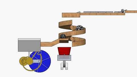Rube Goldberg Machine designed in SolidWorks - Part 2