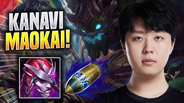 KANAVI IS SO GOOD WITH MAOKAI! - JDG Kanavi Plays Maokai JUNGLE vs Gragas! | Season 2023