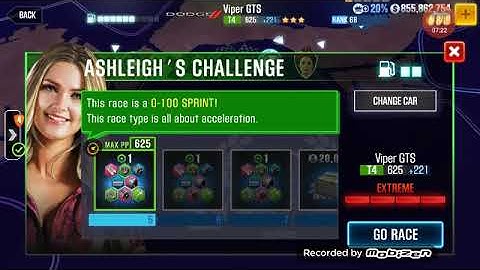 CSR Racing 2.   Ashleigh challenge and online