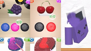 Coloring Match Gameplay Walkthrough iOS Android Garden Electronics screenshot 2