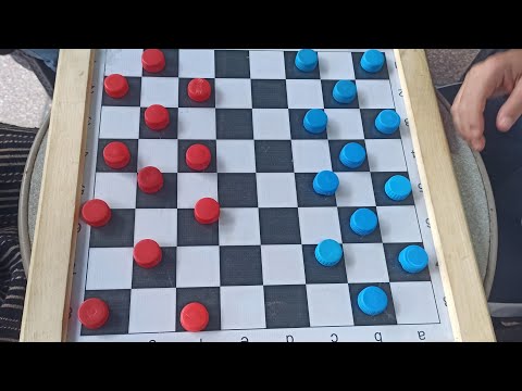 لقاء جد مثير هكذا يفكر المحترفون في الضامة خطوة بخطوة Checkers الضامة Challenge الشطرنج 