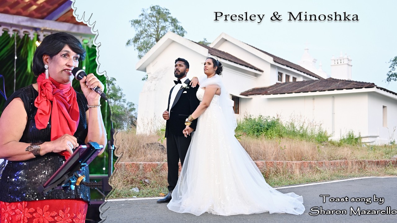 Toast song by Sharon Mazarello for Presley & Minoshka | Tony de Ribandar |  Konkani Toast song
