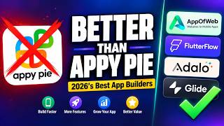 Appy Pie Alternatives 2026: Best No-Code Mobile App Builders (Free & Paid)