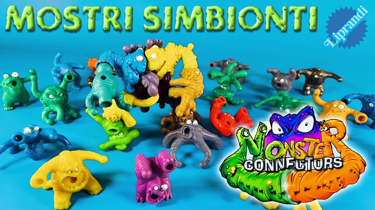 Le aberranti combinazioni dei Monster Connectors (Giochi Preziosi 2005) | Back Then Review