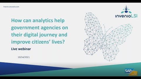 How can analytics help government agencies on their digital journey and improve citizens’ lives?