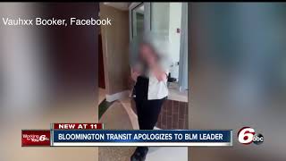 Bloomington transit apologizes after employee accuses Black Lives Matter leader of ticket theft