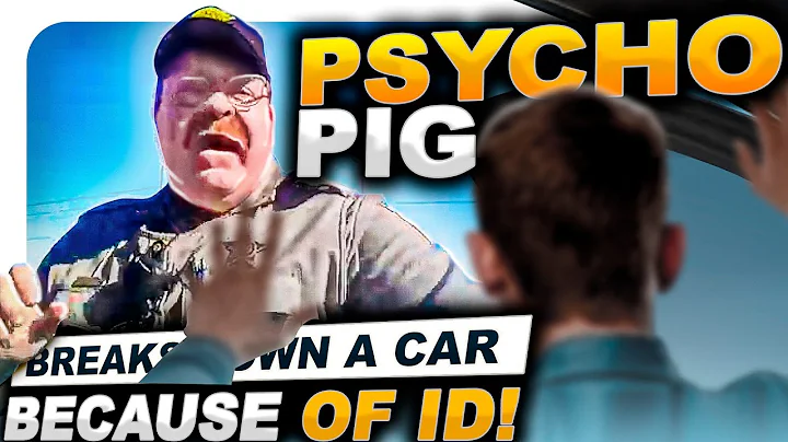 PSYCHO Cop ID Refusal -  NOPE I Don't Answer Questions | 1st Amendment Audit Fail !