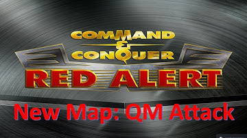 Command and Conquer Red Alert Remastered 2v2v2v2 (New Map: Attacking QM Style)