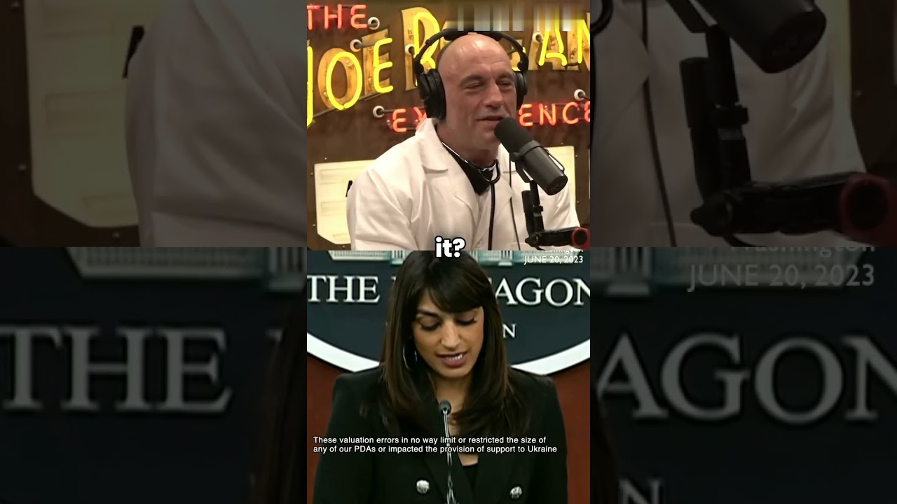 Joe Rogan On $6.2 Billion Pentagon Accounting Error To Ukraine 