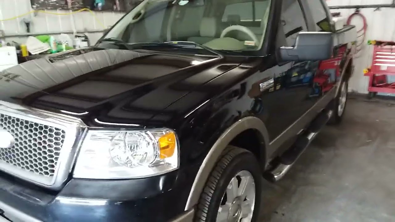 2007 Ford F150: Black Paint Revival on a 204k mile truck: 