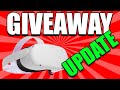 OCULUS QUEST 2 GIVEAWAY UPDATE! Free Oculus Quest 2 &amp; Game